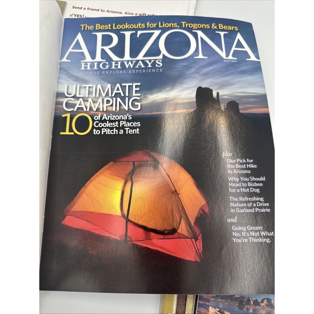 ARIZONA HIGHWAYS Magazine Lot of 9 2010 (Apr-Dec) Beautiful Photos & Articles - Picture 5 of 11